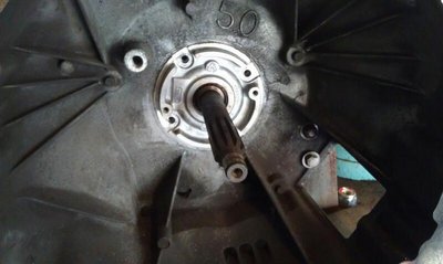I had to weld material and turn it on a lathe to increase the outer dimension to match the old retainer as well as relocate one of the 4 bolt holes